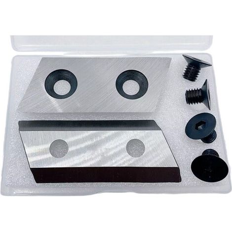 Jeu De Lames De Déchiqueteuse 2 Pièces, Lame De Déchiqueteuse Pour Rsh2400reco Es1600 Rsh2545b