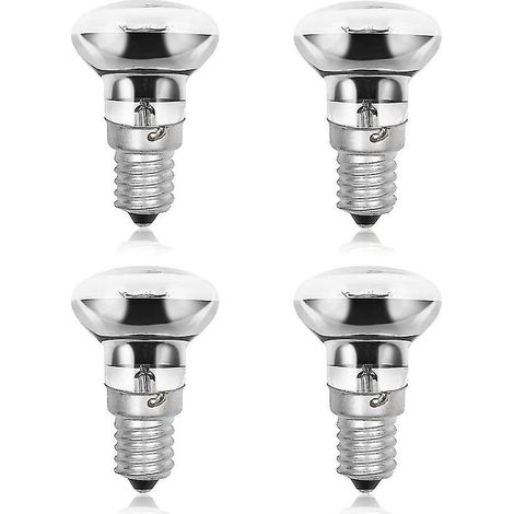 30w E14 R39 Lava Lamp Reflector Lamp, Dimmable E14 Base R39 Heat Lamp, Ac220-240v4 Pack
