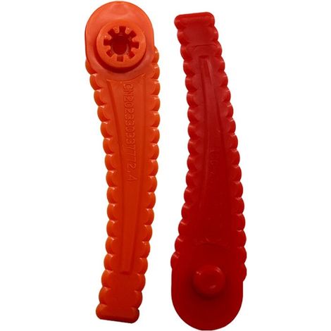100 Pièces L90 Bosch Chopper Tondeuse À Gazon Accessoires Lame En Plastique Tête De Coupe En Plastique Bosch Art23