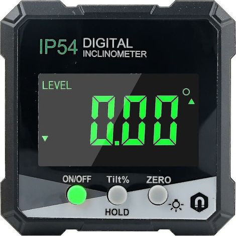 Digital Angle Finder, Protractor/angle Gauge With Lcd, Inclinometer With Magnet, Digital Angle Measurement