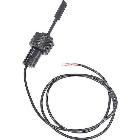 Black Paddle Flow Switch Female Thread Connecting Flow Sensor For Heat Pump Water Heater Air Conditioner Durable