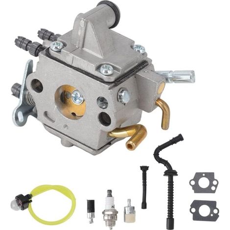 Carburateur De Tondeuse À Gazon Pour Stihl Ms192t Ms192tc – Métal De Haute Qualité – Remplacement Facile Pour Performances Optimales - C1q-s134