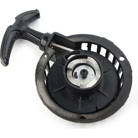 Pull Start Starter For 2-stroke 47cc 49cc 50cc Mini Pocket Pit Dirt Bike Recoil(black)(1pcs)