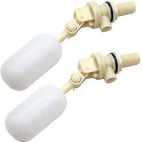 Set Of 2 Floating Valve For Automatically Filling Dog, Cattle And Sheep Waterers Ball Valve Automatic Filling Shutoff 1/2&quot Npt