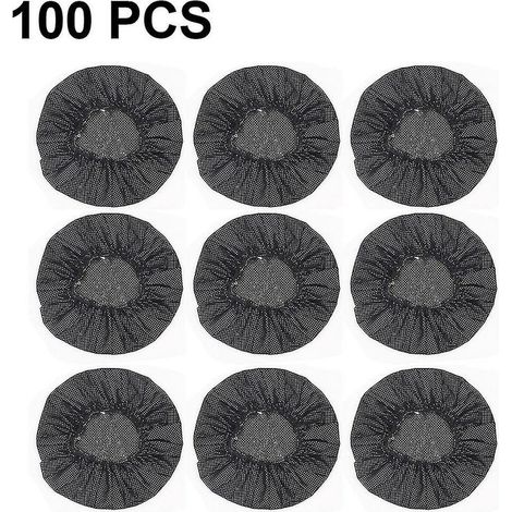 100 Pièces Housse De Casque Extensible Housses De Casque Jetables Housses De Casque Non Tissées Coussinets D'Oreille Hygiéniques Coussins Pour Casque De Jeu De Style Casque Antibruit/