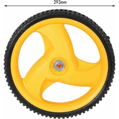 Roue Arrière 293mm 78 Dents – Largeur 44.5mm – Compatible Avec Craftsman, Electrolux, Mcculloch, Rally – Pour Tondeuses À Gazon