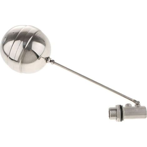 Vanne De Contrôle Du Niveau D'Eau, Robinet À Bille Pour Réservoir, Vanne À Flotteur En Acier Inoxydable - Dn15 G1/2