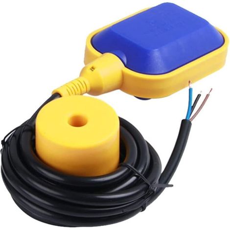 Régulateur De Niveau D'Eau À Interrupteur À Flotteur – Câble Pvc Flexible 5m – Ip65 Pour Pompes À Eau Et Réservoirs Non Corrosifs