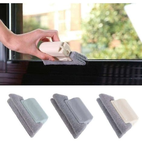 Window Door Rail Cleaning Brush, Gap Groove Slide Kit, Kitchen Cleaner