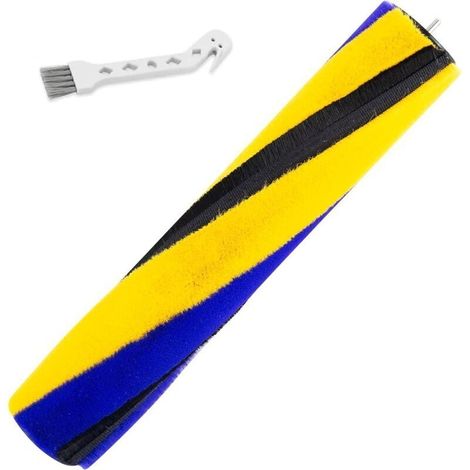 Brosse De Rechange Pour Aspirateur Dyson V12/v15 Slim - Rouleaux Souples - Brosse De Rechange (jaune)