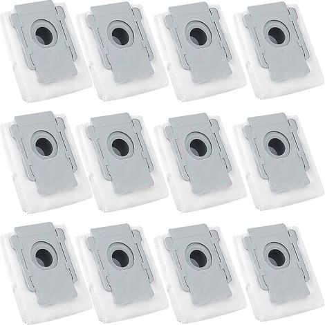 Lot De 12 Sacs D'Élimination Automatique De La Saleté À Base Propre Irobot Roomba I7, Etc.