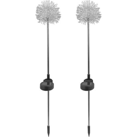 Lot De 4 Lampes Solaires D'Extérieur À Led Pour Pelouse, Allée, Sol, Jardin, Paysage