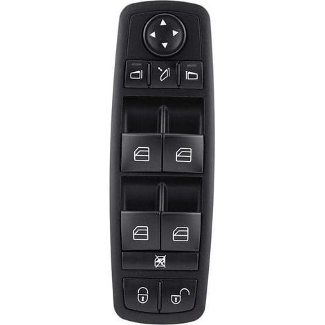 Commutateur De Fenêtre Principal D'Alimentation Pour Mercedes-benz W169 Classe A W245 Classe B – Boîtier En Plastique Robuste – Installation Facile - 1698206710