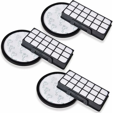 Lot De 3 Filtre Pour Aspirateur Rowenta Xtrem Power Cyclonic Ro6921ea Ro6941ea Ro6951earo6954ea Ro6962earo6963earo6971ea Ro6984ea Ro6993ea Accessoires Filtres De Remplacement