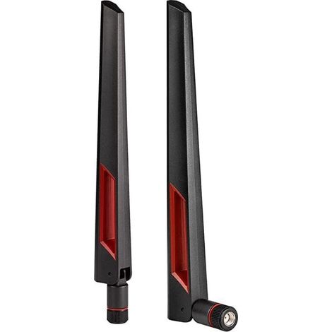 Antenne Double Bande Asus 2,4g/5,8g Ac88u/ac68u Avec Pénétration Murale De 10 Db Et Gain Élevé Antenne Wi-fi 5g (rp-sma Mâle)