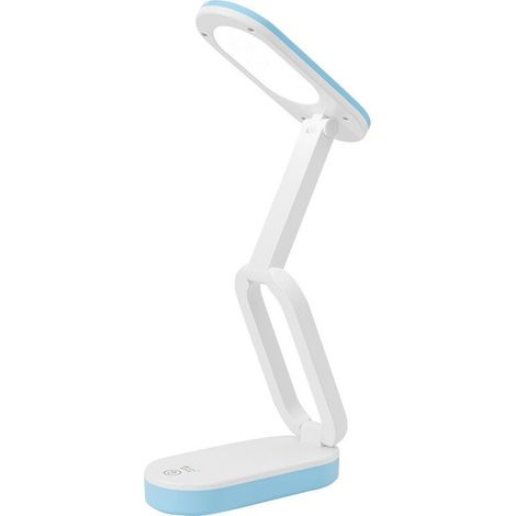 Lampe De Bureau Pliable,led Lampe De Table,lampe De Chevet Sans Fil,portable Lampe De Lecture,2400mah Pile Rechargeable Lampe De Bureau Enfant,contrôle Tactile 3 Modes De Couleur Lumière