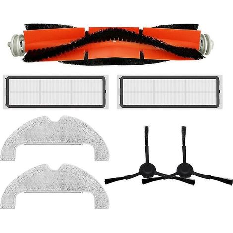 Pour Dreame Bot Z10 Pro L10 + Filtre Hepa Côté Brosse Principale Chiffons De Vadrouille