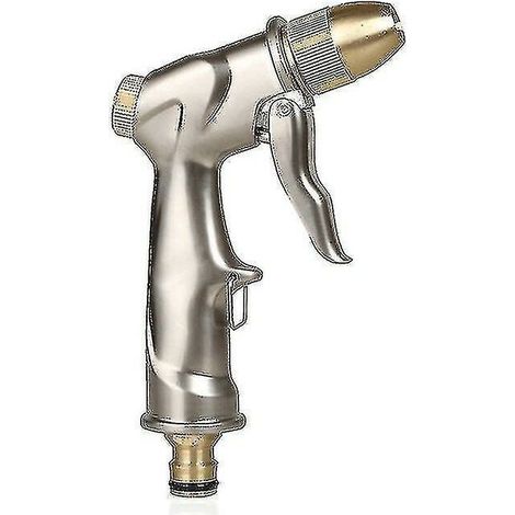 Upgrade Garden Hose Nozzle Sprayer,heavy Duty Metal Handheld Water Nozzle High Pressure