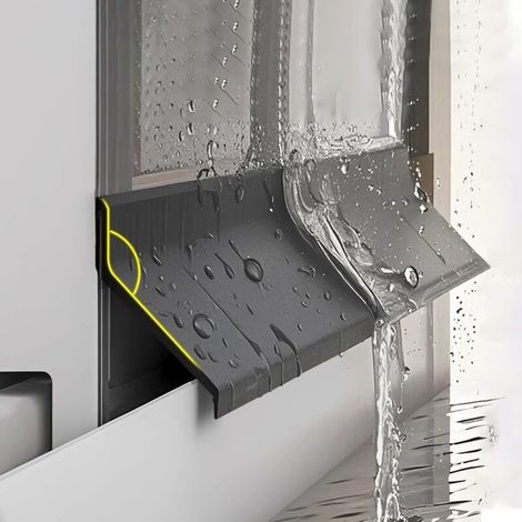Joints En Caoutchouc Autocollants Anti-pluie Pour Portes Et Fenêtres – Imperméables Et Résistants À L'Humidité – Dimensions 1.5 M X 5 Cm