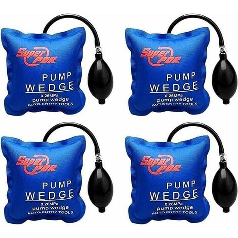 Coussin De Levage Gonflable Voiture, Bricolage Pump Wedge Chaque Pièce Peut Supporter 300 Kg Leve Meuble Charge Lourde Coussin De Levage (4 Pcs)