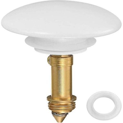 Bouchons De Lavabo Escamotables - Salle De Bain - Rebondissants En Cuivre