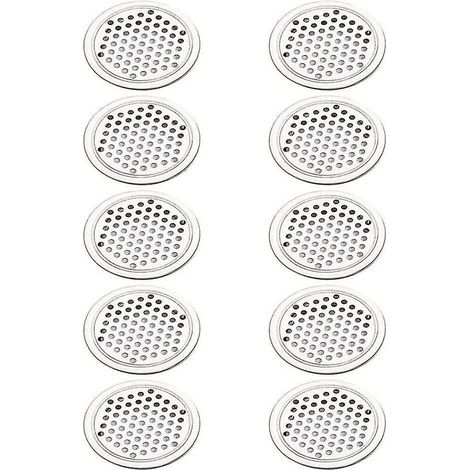 20 Pieces Round Stainless Steel Air Vent Grille Ventilation Grill Cover Circle
