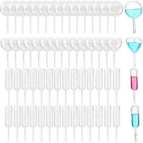200 Pièces 4 Ml Pipettes À Gâteau En Plastique, Pipettes Jetables, Pipettes À Presser