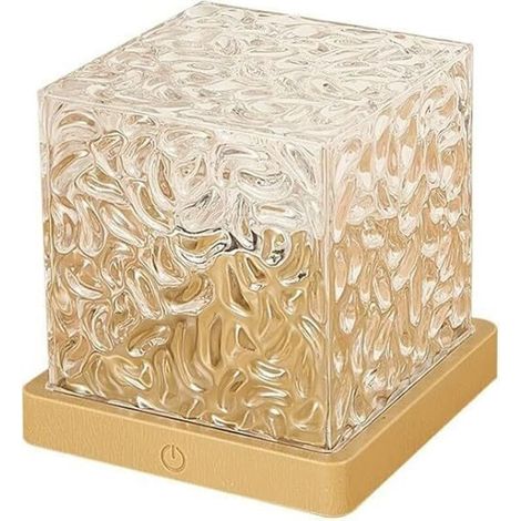 Lampe De Table En Cristal – Projecteur D'Aurore Boréale Avec 16 Couleurs – Alimentation Usb – Éclairage 360 Degrés Pour Ambiance Relaxante