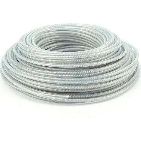 Fil De Tondeuse En Acier 3 Mm X 30 M – Bobine Pour Débroussailleuse – Durabilité Supérieure Pour Coupe Efficace – Compatible Tondeuses