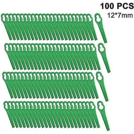 Lames De Coupe-herbe En Plastique, 100 Pièces, Sans Fil, De Haute Qualité 1000 Pcs