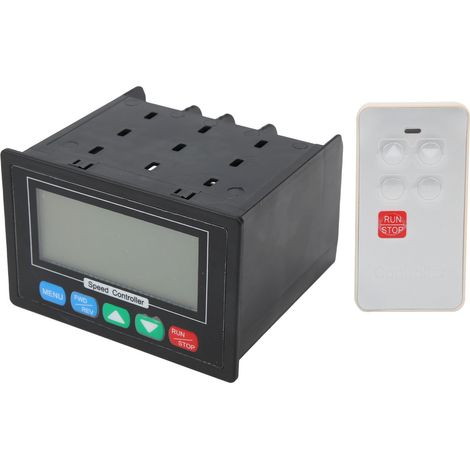 Contrôleur De Vitesse De Moteur Avec Télécommande Sans Fil Intelligente, Rotation Automatique Cw Et Ccw, 10-55 V Cc