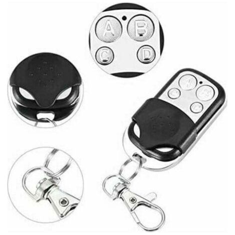 Nalookamic 5pcs Telecommande Universelle Portail,telecommande Garage Universelle Sans Fil,pour Porte De Garage Et Voiture,tlcommande Universelle Sans Fil Porte-cls Duplicateur