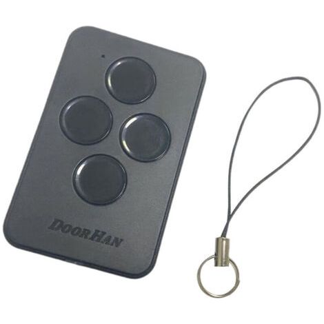 Pair Télécommande Doorhan 433.92 Mhz – 4 Boutons, Code Tournant Sécurisé, Pour Portes De Garage Et Portails Automatiques