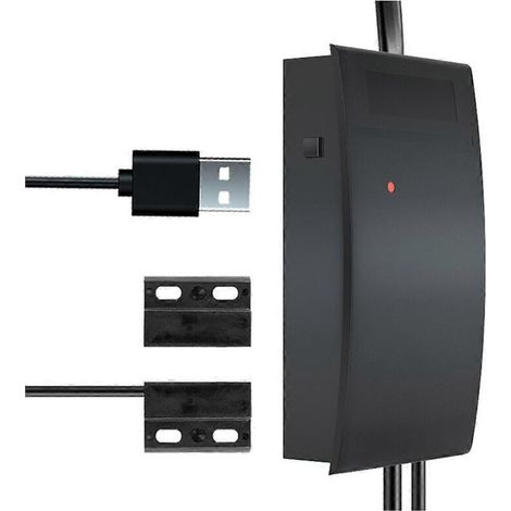 Application Tuya Smart Life : Contrôleur D'Ouvre-porte De Garage Wi-fi, Surveillance De L'Ouverture Et De La Fermeture Du Portail, Commande Vocale Pour Alexa Et Google (ue)