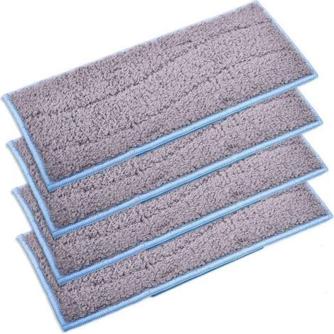 Lot De 4 Serpillières Lavables Réutilisables Pour Braava Jet M6134