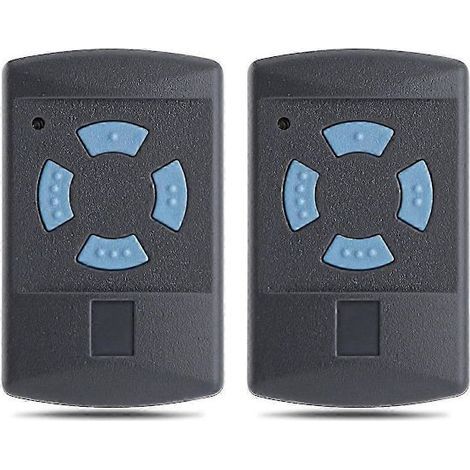 Lot De 2 Émetteurs De Télécommande Pour Porte De Garage Compatibles Avec Les Modèles Hormann Hsm4-868, Hse2-868, Hs4-868 Et Hsm2-868 (868 Mhz).