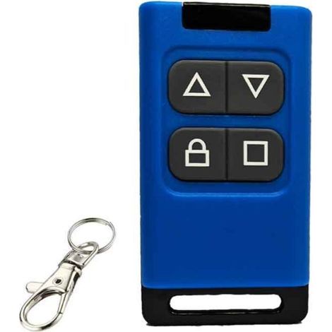Pair Télécommande De Copie Sans Fil Multifréquence Porte De Garage Porte À Enroulement Porte Télescopique Clé