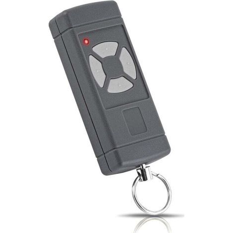 Pair Télécommande Porte De Garage Pour Hormann Hse2-20, Hsm4-40, Hs4-40, Hse4-40, Hsm2-40, Hs2-40 40,685mhz Boutons Gris