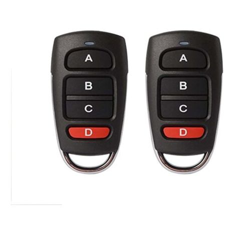 Pair Telecommande 433mhz Universelle Portail, Telecommande Portail Universelle, Duplicateur Sans Fil Clonage 433,92 Mhz(2pcs)-tonchean