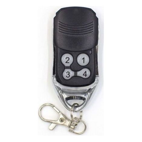 Pair Télécommande Universelle Sans Fil 4 Boutons Pour Porte De Garage – Fréquence 433,42 Mhz – Distance 50-100 M – Compatible Avec Récepteurs Rts