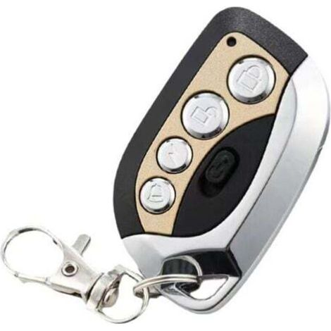 Pair Duplicateur De Télécommande Sans Fil,télécommande Portail Copie,433.92mhz Clonage Électrique Clonage Universel Duplicateur Clé Fob Pour Porte De Garage (or)