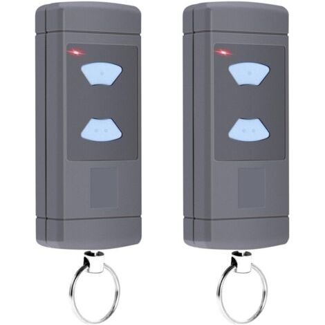 Pair 2 Émetteurs De Porte De Garage Portables 868,3 Mhz Hse2-868, Hsm4-868, Hs4-868, Télécommande Sans Fil À 2 Boutons Pour Porte Roulante