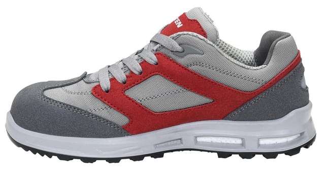 Sicherheitshalbschuh TRAVIS XXT grey-red Low ESD S2, Gr. 41