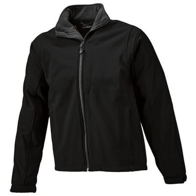 Herren Softshell Jacke JN135, schwarz, Größe XXL