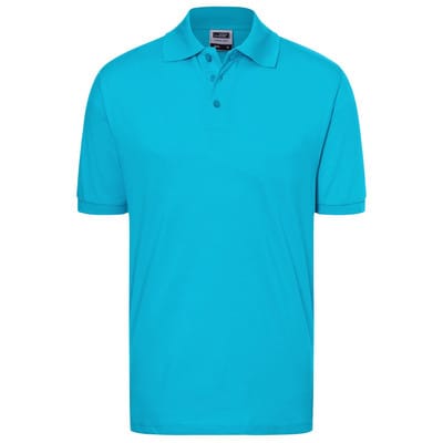 Poloshirt Classic JN070, türkis, Größe XL