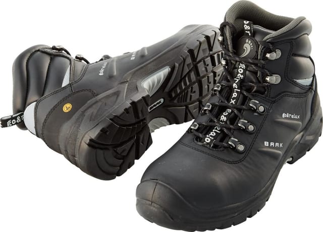 Sicherheitsstiefel Harrison Industrial 7316, S3 SRC ESD, schwarz, W11, Größe 38