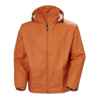 Regenjacke VOSS, orange, Größe 2XL