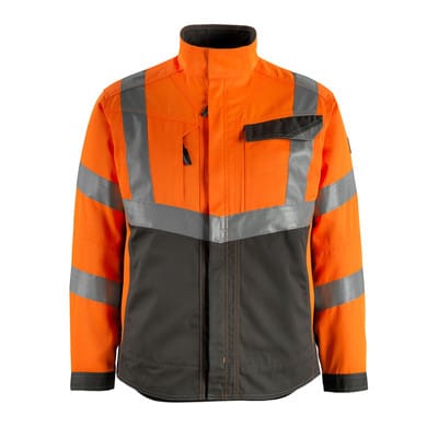 Warnschutzjacke Oxford 15509-860, warnorange/dunkelanthrazit, Größe L