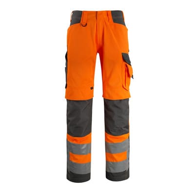Warnschutzhose Kendal 15579-860, warnorange/dunkelanthrazit, Größe C50