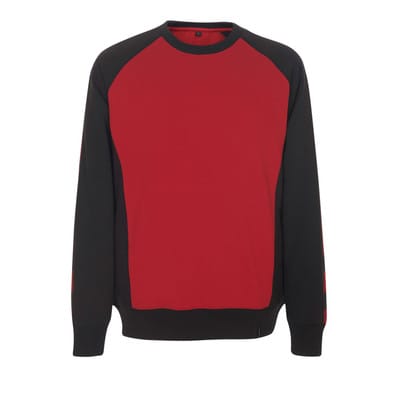 Sweatshirt Witten 50570-962, rot/schwarz, Größe 2XL
